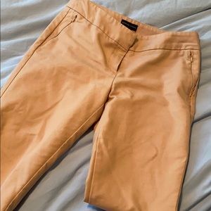 Dress pants Capri rose gold khaki